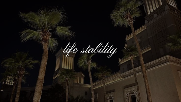 Life stability subliminal